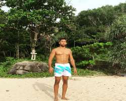 He is fond of traveling and often goes to different countries like Thailand and Australia.